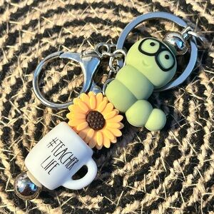 🍎👩‍🏫 Teacher Keychain